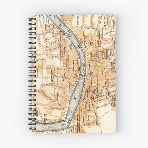 Item preview, Vintage Map of Pisa Italy (1913) designed and sold by BravuraMedia.