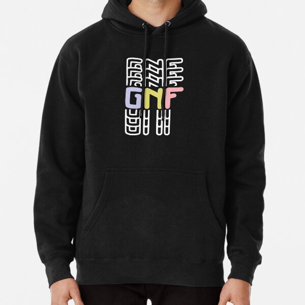 georgenotfound hoodie black, original logo