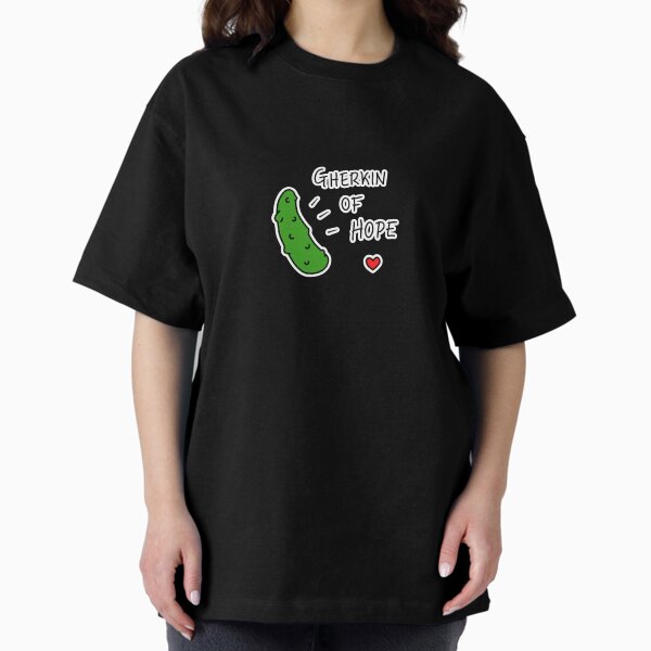 Gherkin Of Hope - two lof bees Oversized T-Shirt