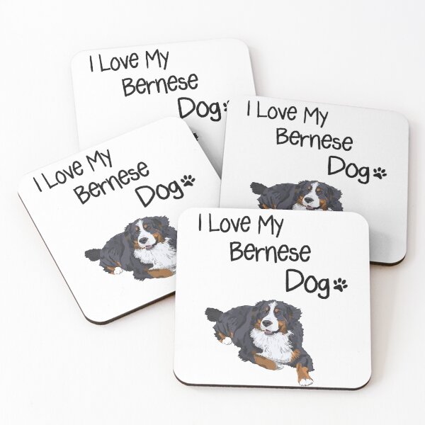 Item preview, i love my bernese dog ,Bernese mountain dog designed and sold by YOUR SHOP.