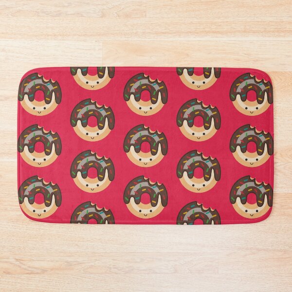 Item preview, Colorful Kawaii Chocolate Glazed Donut Pattern designed and sold by Zooone.