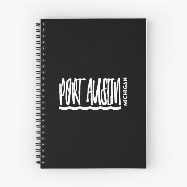 Item preview, Port Austin Michigan Artsy White Design designed and sold by Eleven-K.