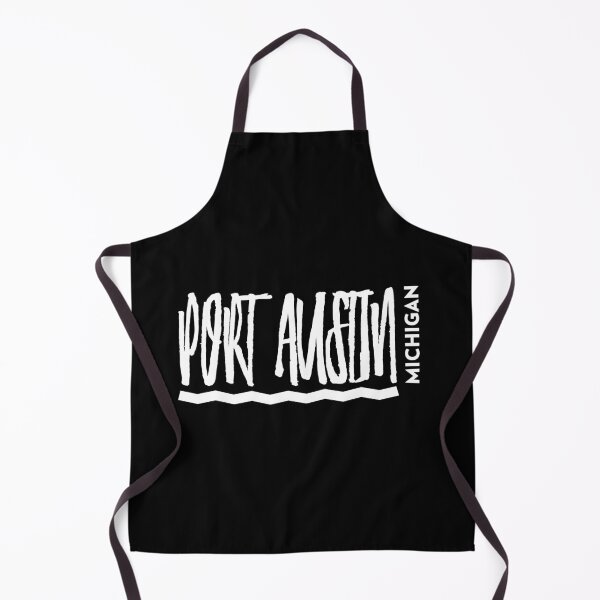 Item preview, Port Austin Michigan Artsy White Design designed and sold by Eleven-K.