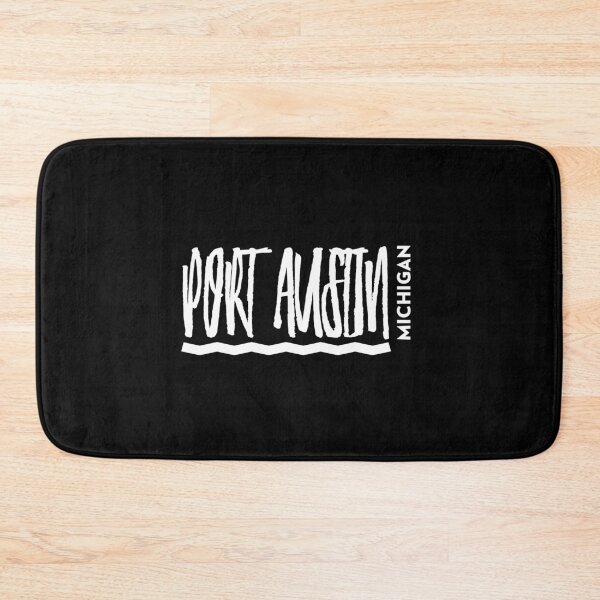 Item preview, Port Austin Michigan Artsy White Design designed and sold by Eleven-K.