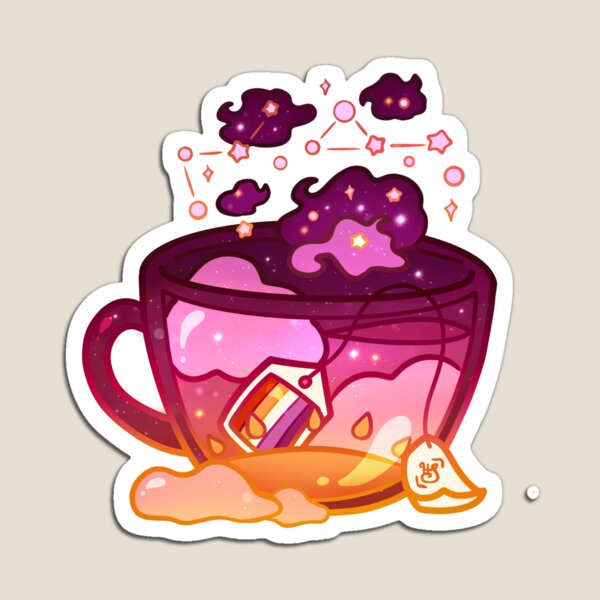 Item preview, Pride Flag Teacup - Sunset Lesbian designed and sold by heysoleilart.