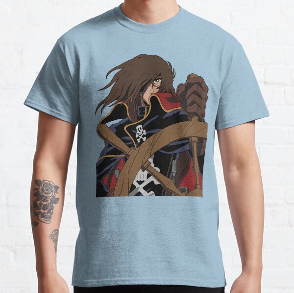 captain harlock t shirt