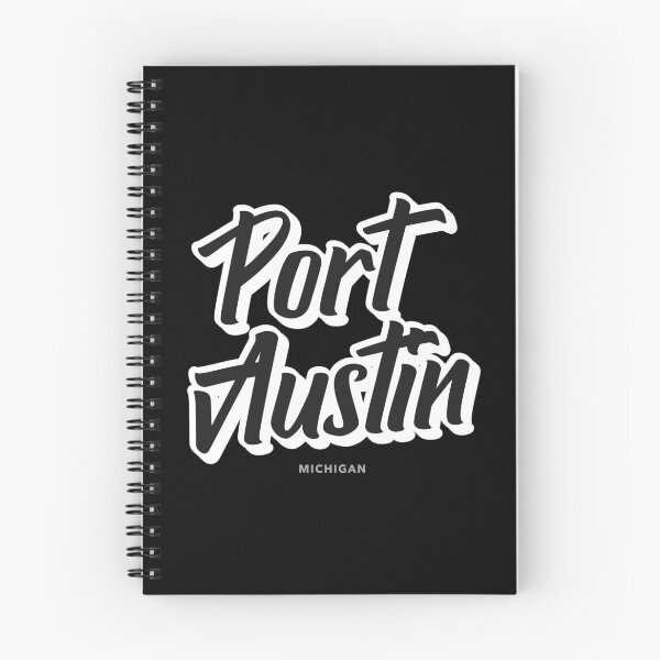 Item preview, Port Austin Michigan Bubble Black and White Design designed and sold by Eleven-K.