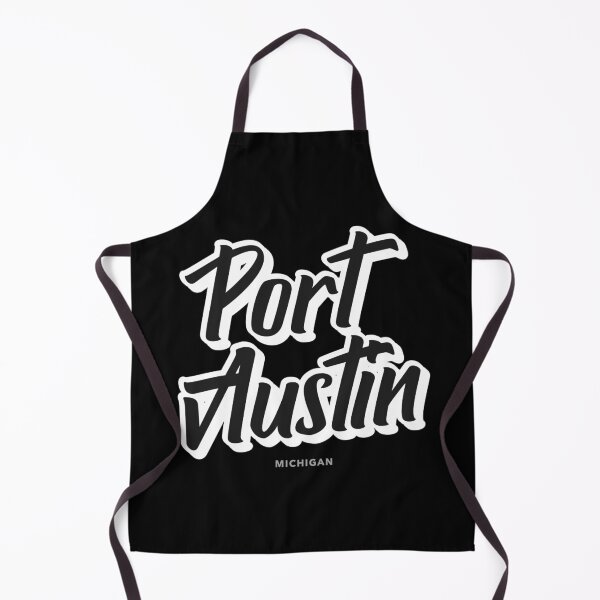 Item preview, Port Austin Michigan Bubble Black and White Design designed and sold by Eleven-K.