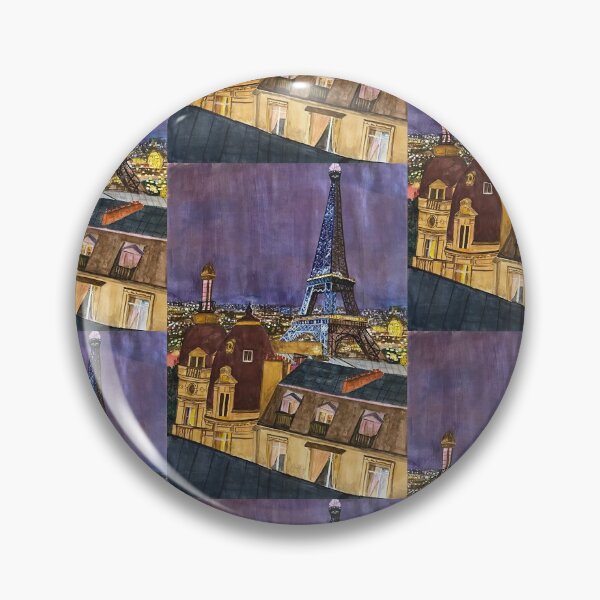 Item preview, La dame de fer paris in the night time  designed and sold by cinnamon and snow .