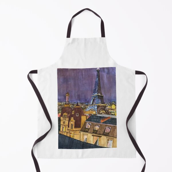 Item preview, La dame de fer paris in the night time designed and sold by cinnamon and snow .