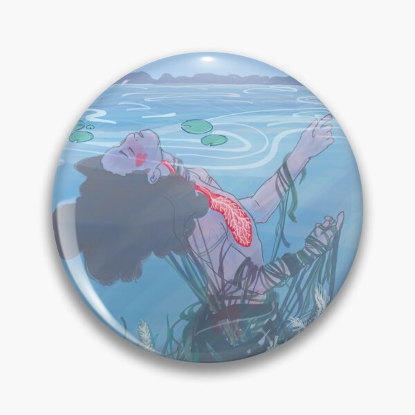 Item preview, Woman Breathing Underwater designed and sold by spareribmag.