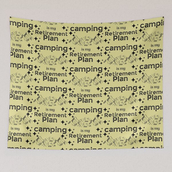 Item preview, Camping Is My Retirement Plan designed and sold by Eman4design.