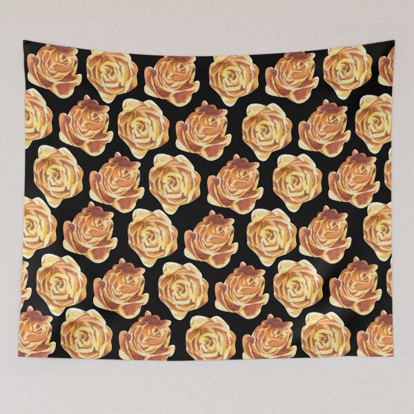 Item preview, Roses gold,copper watercolor  designed and sold by cutecrazytshirt.