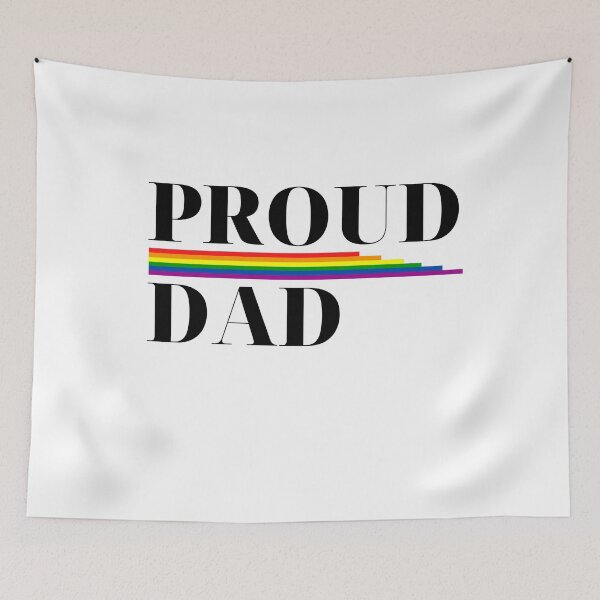 Item preview, Proud Dad | Pride Month | Father's day designed and sold by Kritika 99.
