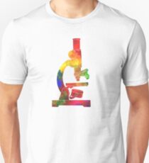 Rainbow Microscope Unisex T-Shirt