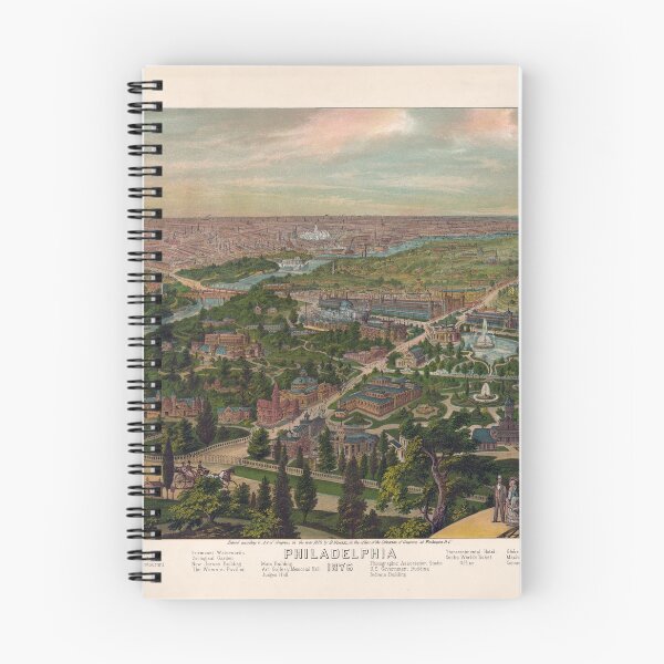 Item preview, Philadelphia, Pennsylvania (1876) designed and sold by allhistory.