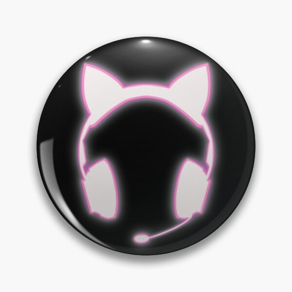 Item preview, Neon Pink Headset With Cat Ears designed and sold by Celiina.