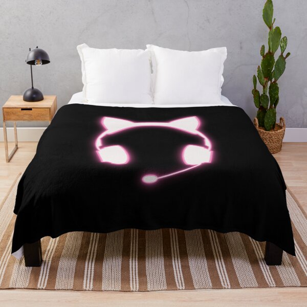 Item preview, Neon Pink Headset With Cat Ears designed and sold by Celiina.