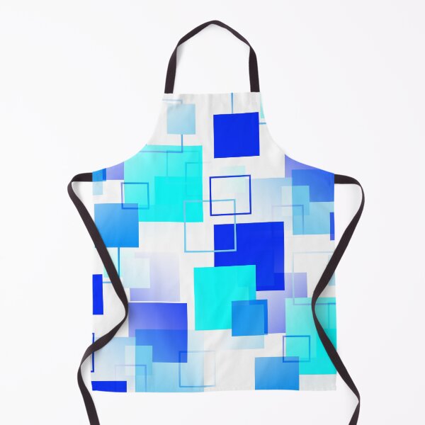 Item preview, Rhapsody In Blue - Midcentury Abstract - Blue, White designed and sold by MellowCat.