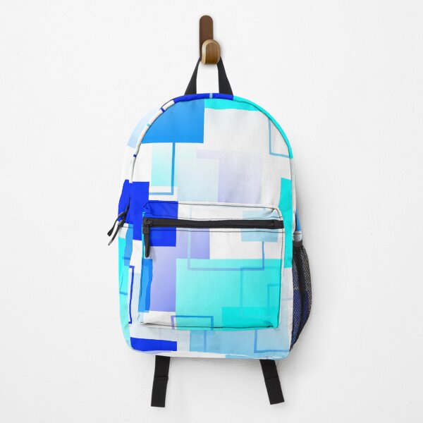 Item preview, Rhapsody In Blue - Midcentury Abstract - Blue, White designed and sold by MellowCat.