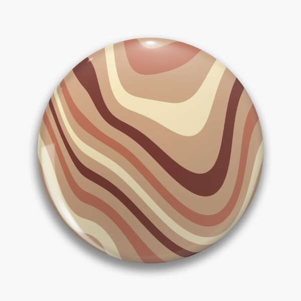 Item preview, Liquid Swirl Abstract Pattern Brown Tan designed and sold by GlowinUp Shop.
