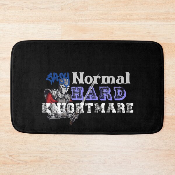 Item preview, Easy Normal Hard Knightmare designed and sold by Macspayne.
