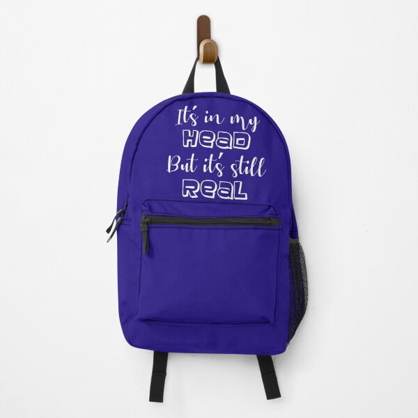 Item preview, it's in my head but it's still real - mental health awareness designed and sold by introvertcafe.
