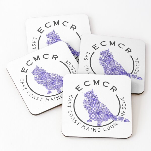 Item preview, Logo Blue Maine Coon Mandala designed and sold by East Coast Maine Coon Rescue.