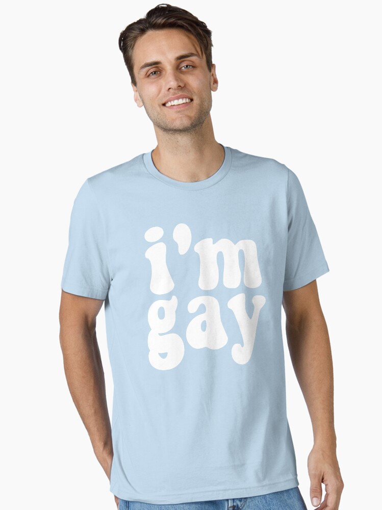 im gay (black and white bold)\