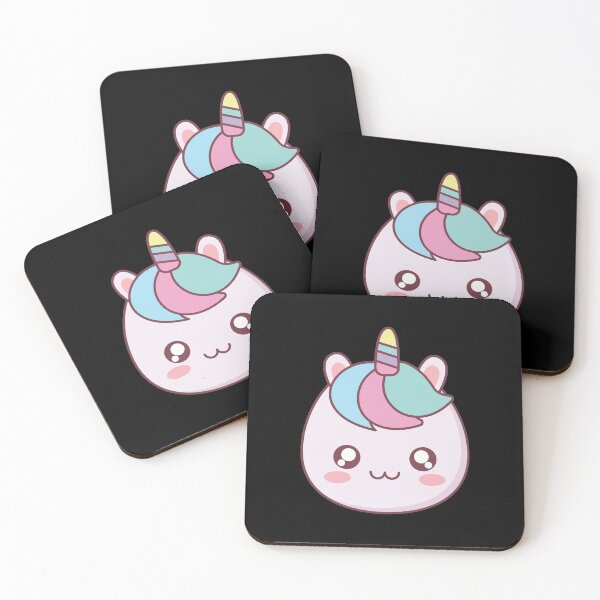 Item preview, Japanese Kawaii Cute Smiley Face - Smiling Unicorn designed and sold by crazycollective.