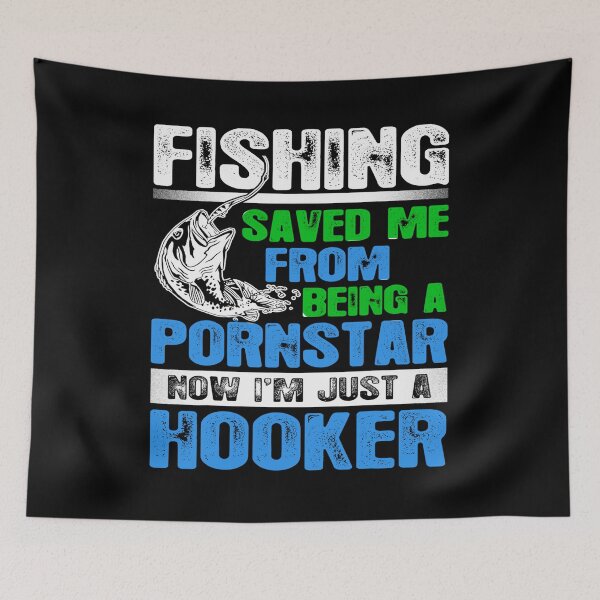 Item preview, Funny Fishing quotes hooker designed and sold by BrennaEirlys.