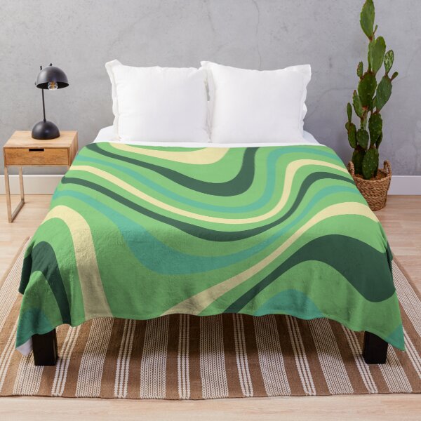 Item preview, Liquid Swirl Abstract Pattern Green designed and sold by GlowinUp Shop.