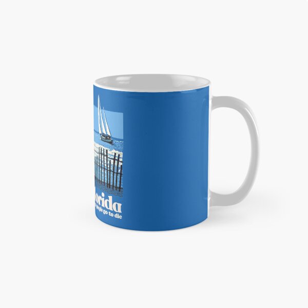 Item preview, Florida -Where People Go TO Die / Nihilist Vintage Look Design  designed and sold by AestheticNow.