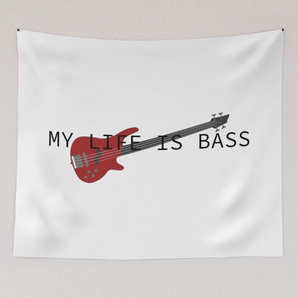 Item preview, My life is bass designed and sold by captclarks.