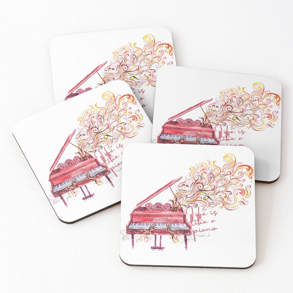 Item preview, Life is like a piano designed and sold by Red-ElYoubi.