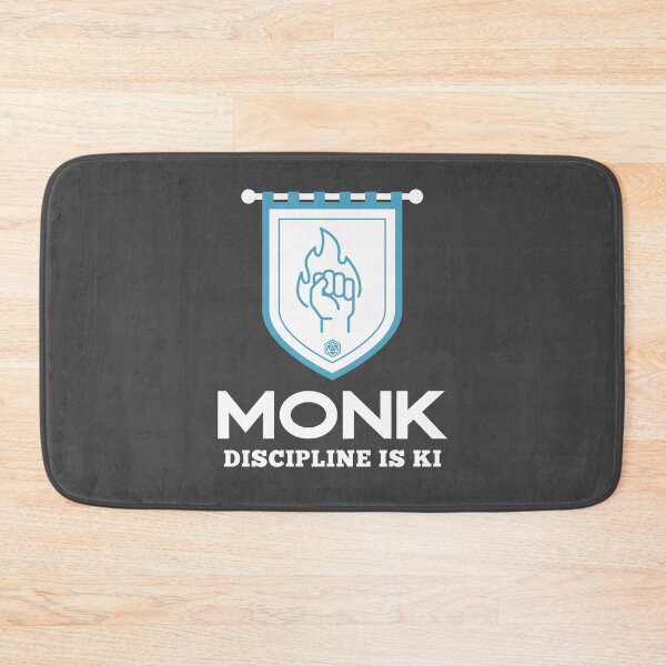 Item preview, Monk Class Discipline Is Ki designed and sold by KrisSidDesigns.