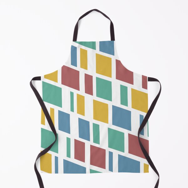 Item preview, Minimal style pattern of colorful geometric shapes designed and sold by CiniArt.