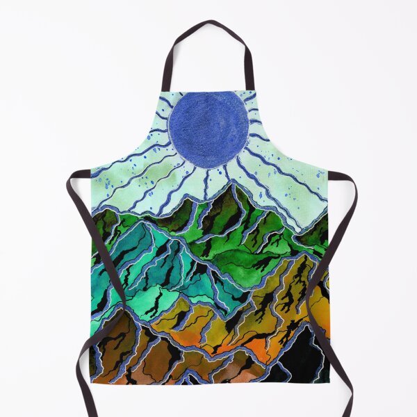 Item preview, Blue Sun Over Turquoise Mountains designed and sold by Sebastian Grafmann.