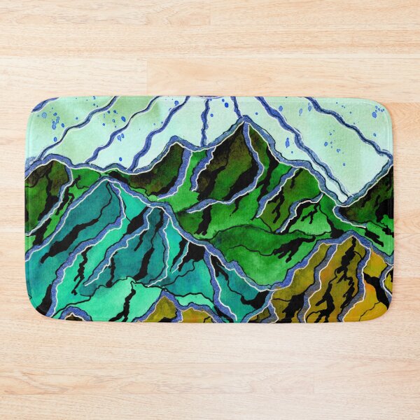 Item preview, Blue Sun Over Turquoise Mountains designed and sold by Sebastian Grafmann.