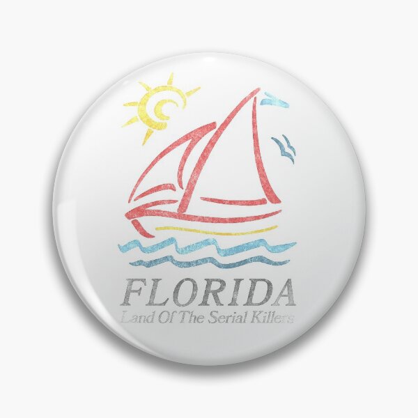 Item preview, Florida - Land Of The Serial Killers / Faded Humorous Vintage Look Design  designed and sold by AestheticNow.