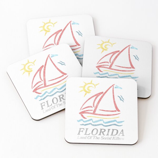 Item preview, Florida - Land Of The Serial Killers / Faded Humorous Vintage Look Design  designed and sold by AestheticNow.