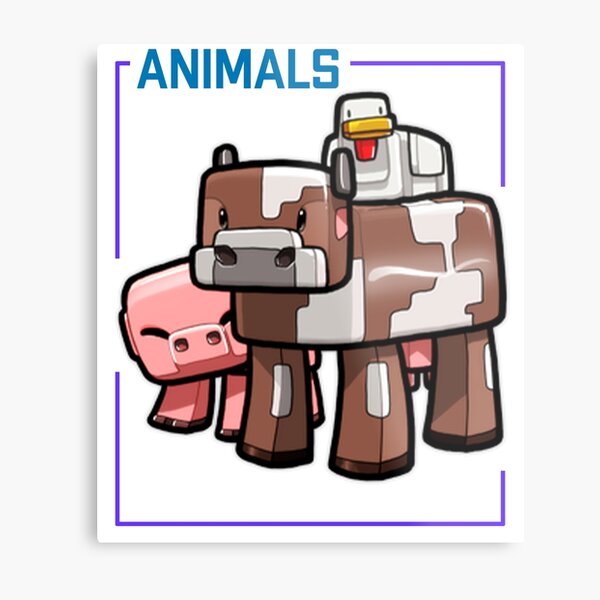 Wandbilder Minecraft Cat Redbubble