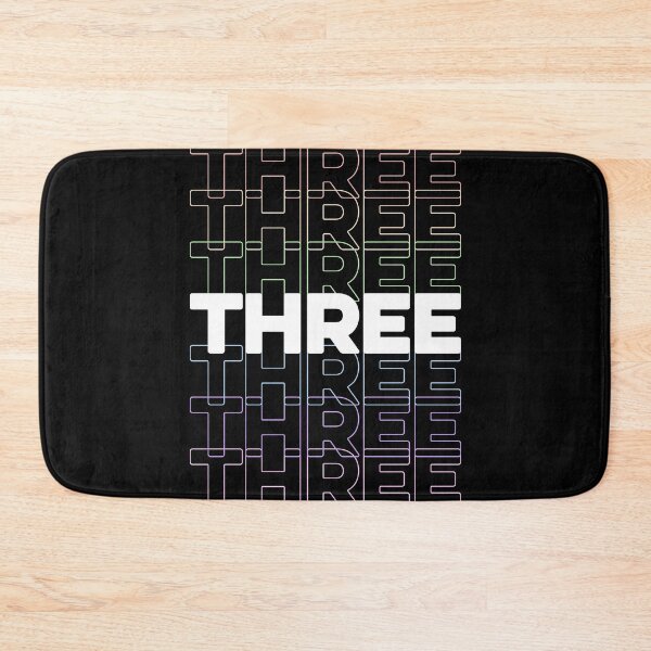 Item preview, 3rd Kids Birthday, Adults Favorite # Three, Rainbow Color designed and sold by The Princess Saves Herself.