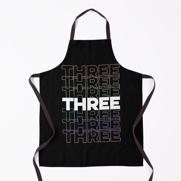 Item preview, 3rd Kids Birthday, Adults Favorite # Three, Rainbow Color designed and sold by The Princess Saves Herself.