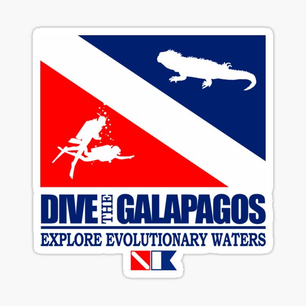 Item preview, Dive the Galapagos Islands (DF) designed and sold by curranmorgan.