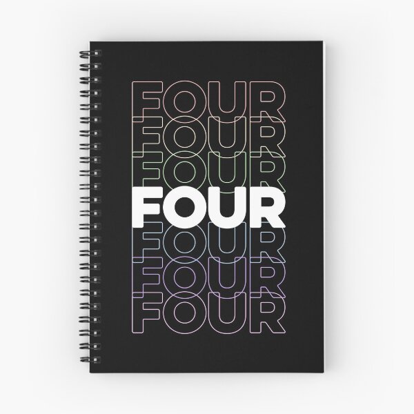 Item preview, 4th Kids Birthday, Adults Favorite # Four, Rainbow Color designed and sold by The Princess Saves Herself.