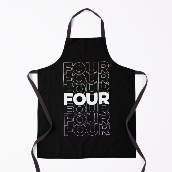 Item preview, 4th Kids Birthday, Adults Favorite # Four, Rainbow Color designed and sold by The Princess Saves Herself.