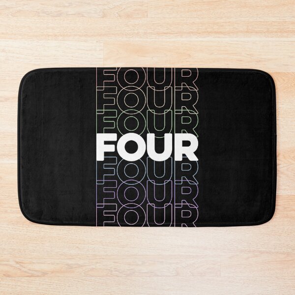 Item preview, 4th Kids Birthday, Adults Favorite # Four, Rainbow Color designed and sold by The Princess Saves Herself.
