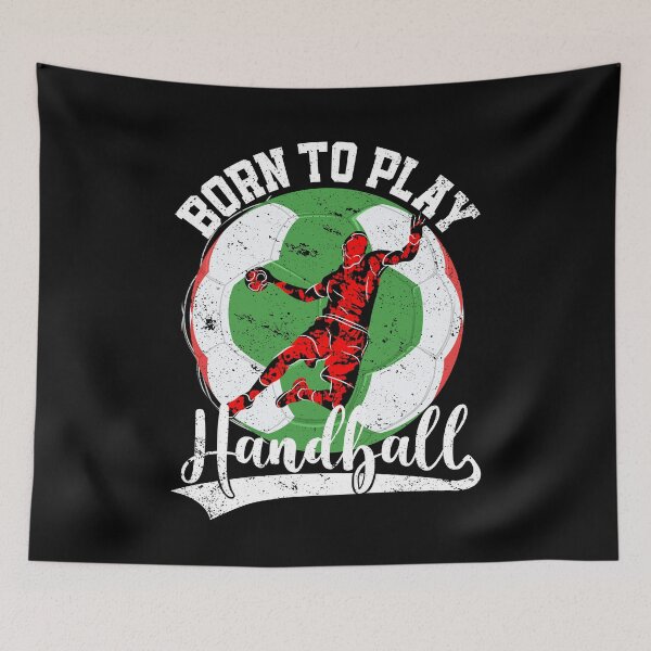 Item preview, Handball Player Circle Runner Back room designed and sold by besTmanuFacture.