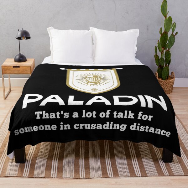 Item preview, Paladin Class Thats A Lot Of Talk designed and sold by KrisSidDesigns.